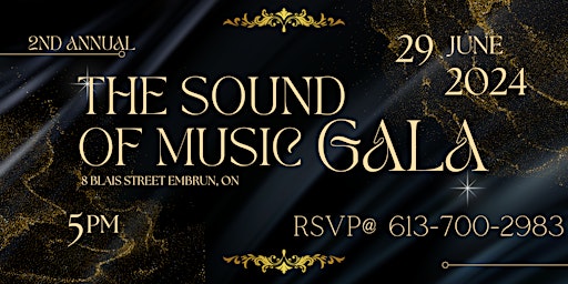 Imagem principal do evento The 2nd Annual Sound of Music Gala