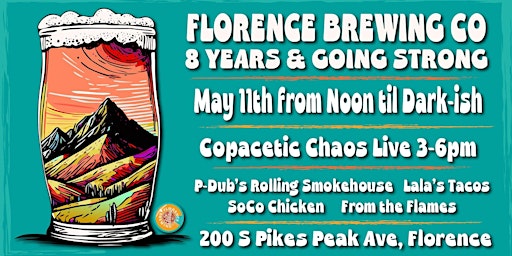 Imagem principal de Florence Brewing Company to Celebrate Eight Years & Going Strong!