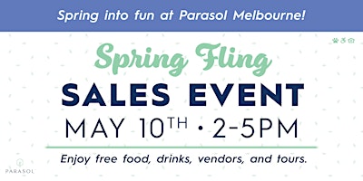 Imagem principal do evento Parasol Melbourne Spring Fling Sales Event
