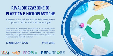 Rivalorizzazione di Plastica e Microplastiche