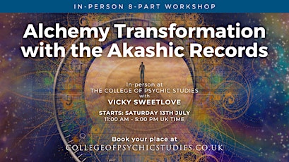 Alchemy Transformation with the Akashic Records and Vicky Sweetlove