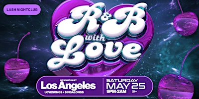Imagem principal do evento R&B with love LA takeover