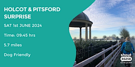 HOLCOT & PITSFORD SURPRISE | 5.7 MILES | MODERATE| NORTHANTS