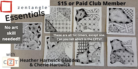 Zentangle® Essentials Class | PM Session primary image
