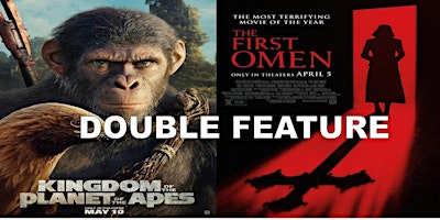 Primaire afbeelding van Kingdom Of Apes & First Omen at BDI (Fri & Sat 5/10-11) DOUBLE FEATURE