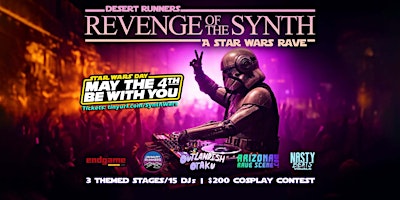 Imagen principal de Revenge of the Synth: May the 4th Star Wars Rave!