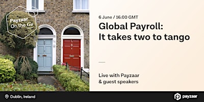 Imagen principal de Global Payroll: It Takes Two To Tango