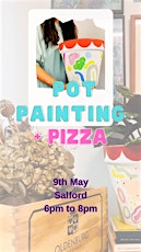 Pot Painting + Pizza