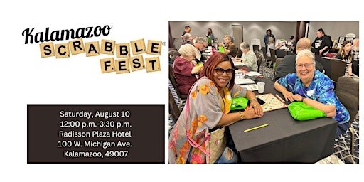 Imagem principal do evento 13th Annual Kalamazoo Scrabble Fest