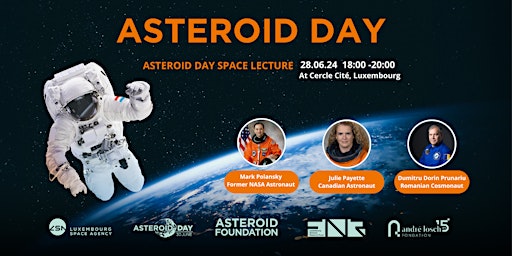 Imagem principal do evento Asteroid Day Space Lecture