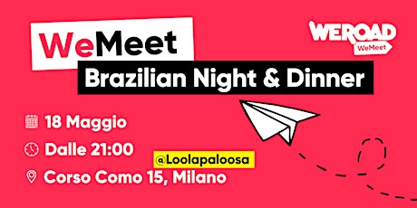 WeMeet | Brazilian Night & Dinner
