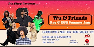 Hauptbild für Wu & Friends, Rap & R&B Summer Jam
