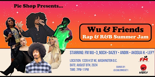 Imagem principal do evento Wu & Friends, Rap & R&B Summer Jam