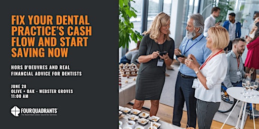 Imagem principal do evento Hors d'Oeuvres and Real Financial Advice for Dentists - St. Louis