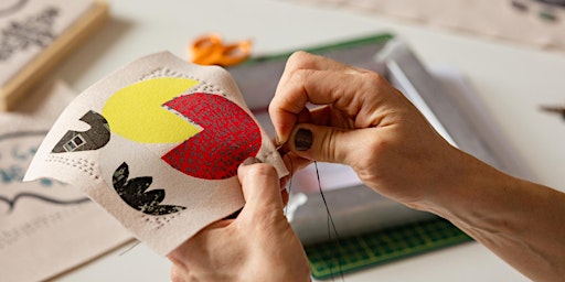 Imagem principal de Screen Print & Stitch: Make Your Own Textile Art