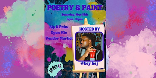 Imagem principal do evento Poetry & Paint