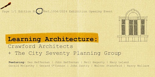 Image principale de Learning Architecture : Crawford Architects & The City Seventy Planning Group