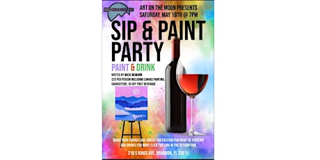 Paint and Sip Party!