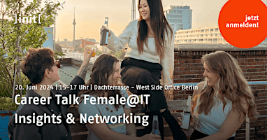 ]init[ Career Talk 2024 - Female @IT: Insights & Networking primary image