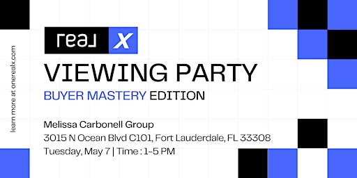 Hauptbild für RealX Viewing Party: South Florida