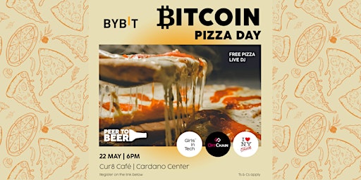 Imagem principal do evento Bybit Bitcoin Pizza Party
