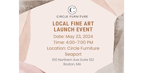 Imagem principal do evento Circle Furniture Local Artist Event