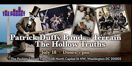 The Pocket Presents: Terrain + Patrick Duffy w/ The Hollow Truths