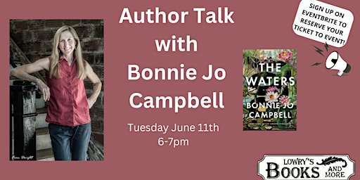 Image principale de Author Talk with Bonnie Jo Campbell