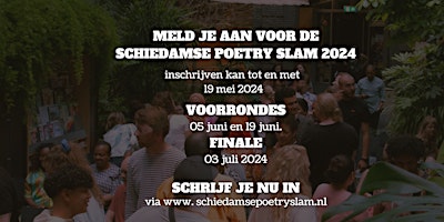Voorronde 2: De Schiedamse Poetry Slam 2024