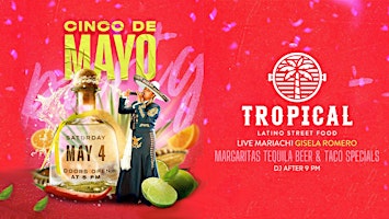 Imagem principal do evento ¡Cinco de Mayo Party at Tropical 17th Avenue!