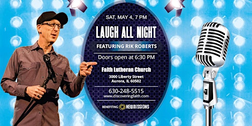 Immagine principale di Laugh All Night with comedian Rik Roberts 