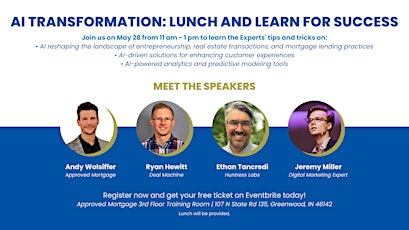 AI Transformation: Lunch and Learn for Success