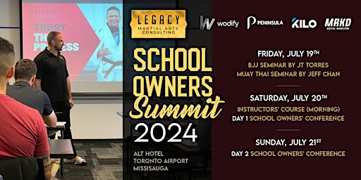 Legacy School Owners Summit 2024 primary image