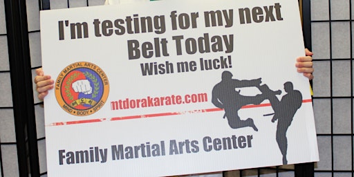 2024 June BELT RANK TESTING: Saturday the 8th starting at 10:00am primary image