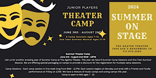 Hauptbild für Theater Camp Session 5 - Twisted Fairytales Goldilocks - Acting Camp - July 8th -12th