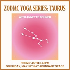 Zodiac Yoga Series - TAURUS