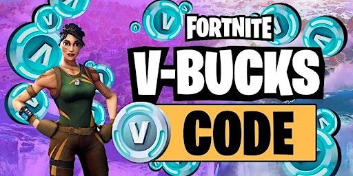 Free V-bucks Easy Fortnite Free VBucks Redeem Code in 2024 primary image