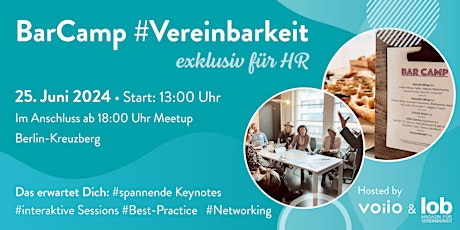 BarCamp // Vereinbarkeit //  4 HR-Professionals
