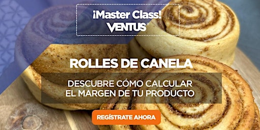 Imagem principal do evento Masterclass Ventus:Rolles de Canela
