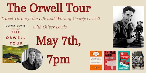 Imagem principal do evento The Orwell Tour with Oliver Lewis