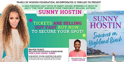 Fireside Chat with Sunny Hostin & Book Signing primary image