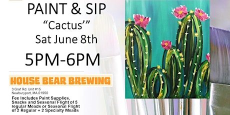 Paint & Sip: Cactus