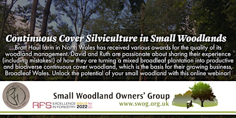 Continuous Cover Silviculture in Small Woodlands