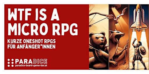 WTF is a MicroRPG? primary image