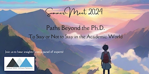 Paths Beyond the PhD: To Stay or Not to Stay in the Academic World primary image