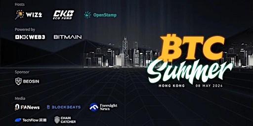 Imagem principal do evento BTC Summer (HK)