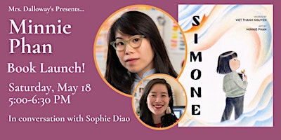 Primaire afbeelding van Minnie Phan In-Store To Launch Her Children's Picture Book SIMONE