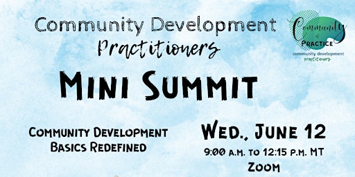 Image principale de Community Development Practitioner Mini Summit 2024