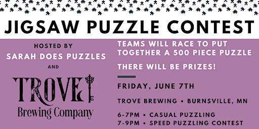 Image principale de Trove Brewing Co Jigsaw Puzzle Contest