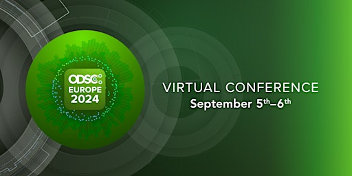 Imagem principal do evento ODSC Europe 2024 | Virtual Conference Registration